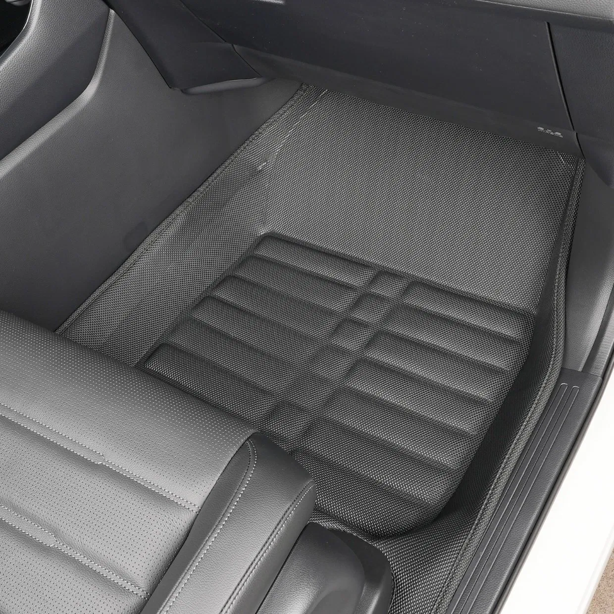 All Weather Custom Anti Slip 5D Waterproof Car Floor Mats Luxury Leather