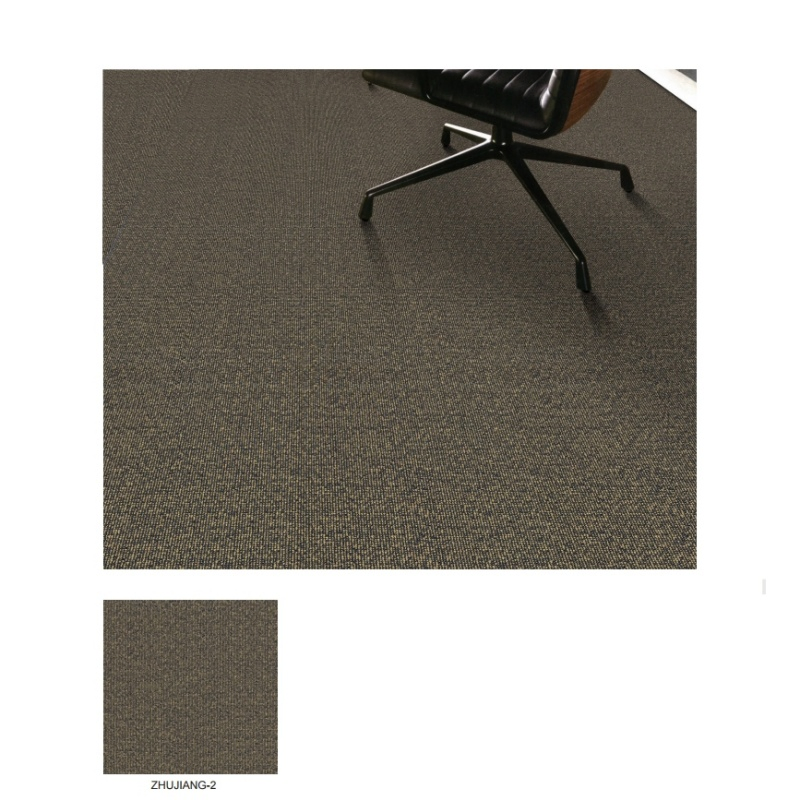 High-End Anti-Static Office Carpet Tiles Nylon Moular Flooring with PVC Backing 50cm