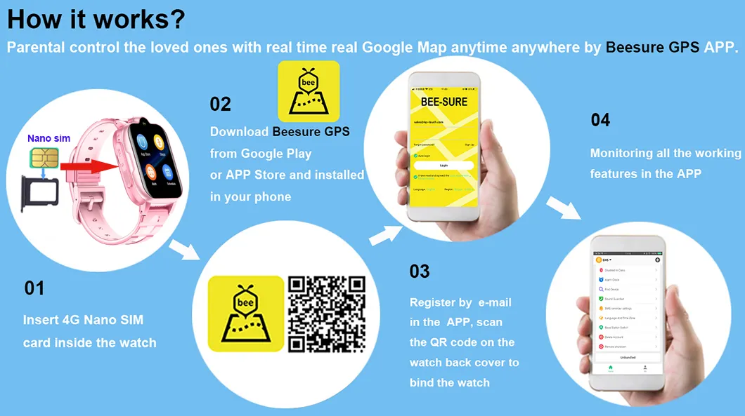 GPS Tracker Watch UI