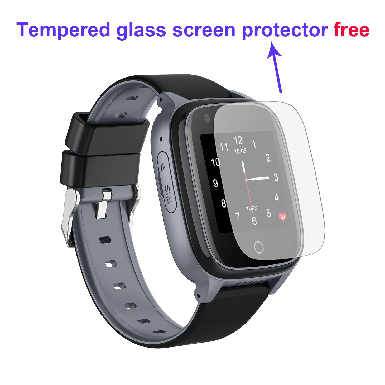 2026 The latest 4G WiFi Tracking Video Call Waterproof SOS Call Boys Girls Kids GPS security Smart Watch with Removal Alert for Emergency Help D31U
