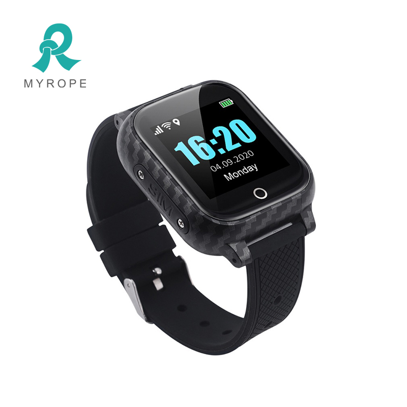 GPS Watch for Eldery Support Temperature Monitor Two Way Communication Watch Real Time GPS Watch