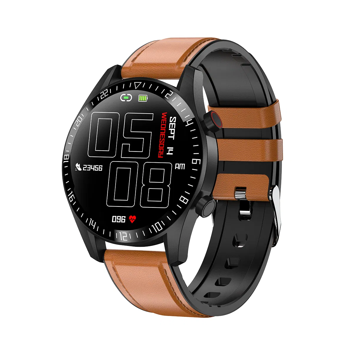 New Fashion Mens Smartwatch Call Heart Rate Monitoring Music Control Waterproof Sports