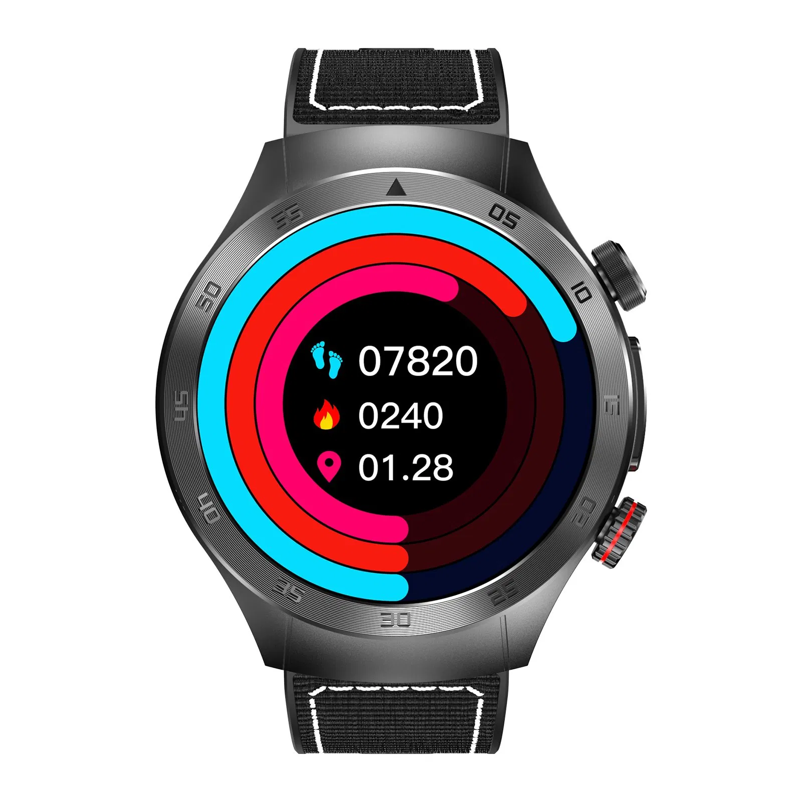 Respiratory Training, Heart Rate, Blood Pressure Sleep Monitoring, Sedentary Reminder Smartwatch