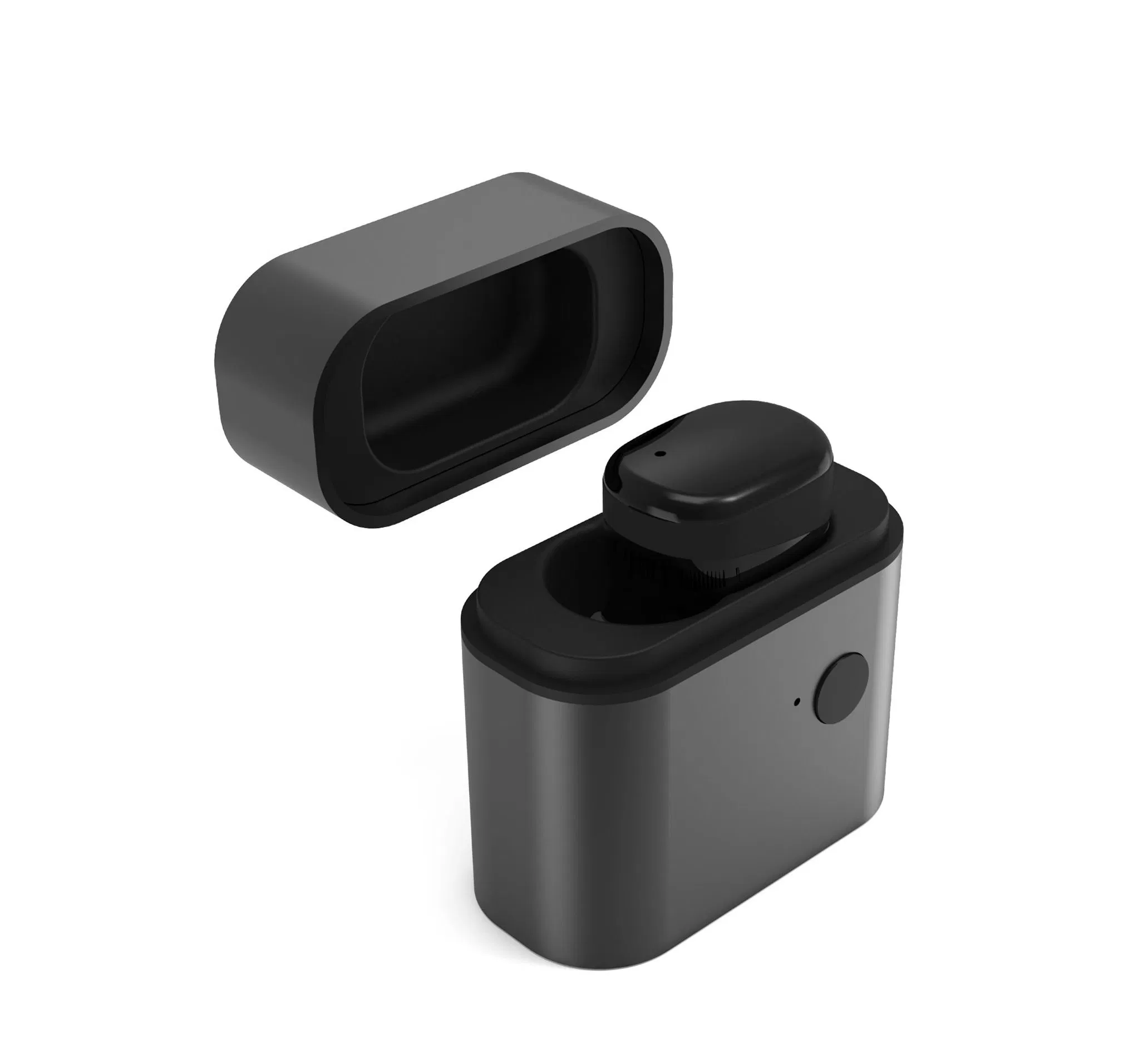 Digital Single in-Ear Hearing Amplifier with Bluetooth 5.3 and Environmental Noise Control for Enhanced Senior Auditory