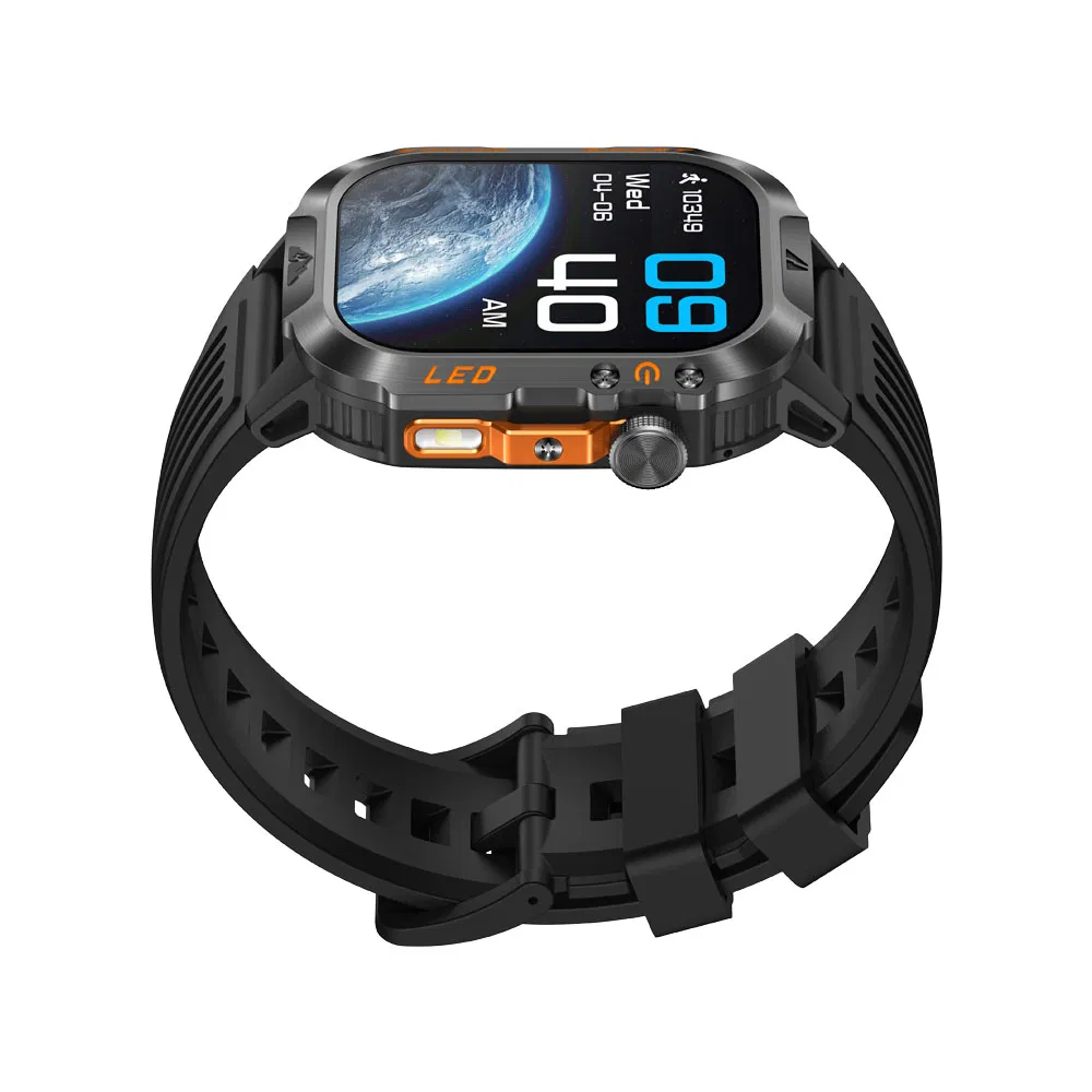 Holiday gift IP68 water resistance smart bluetooth wristband with heart rate blood pressure blood oxygen monitor for senior healthcare H46