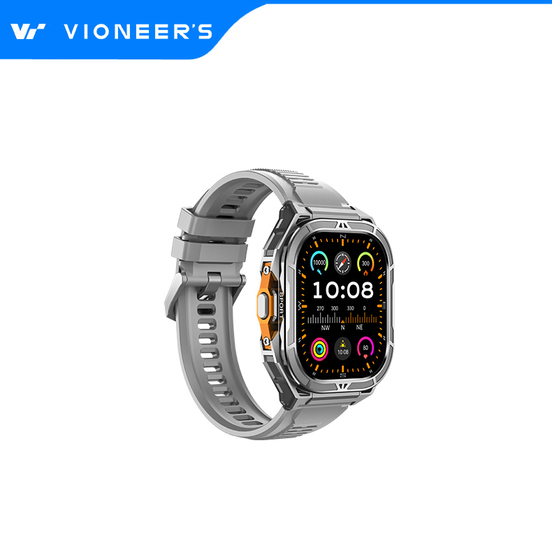 Vioneer's 5 ATM Waterproof Smartwatch X5 for Sleep Fitness Tracking and Heart Rate Monitoring