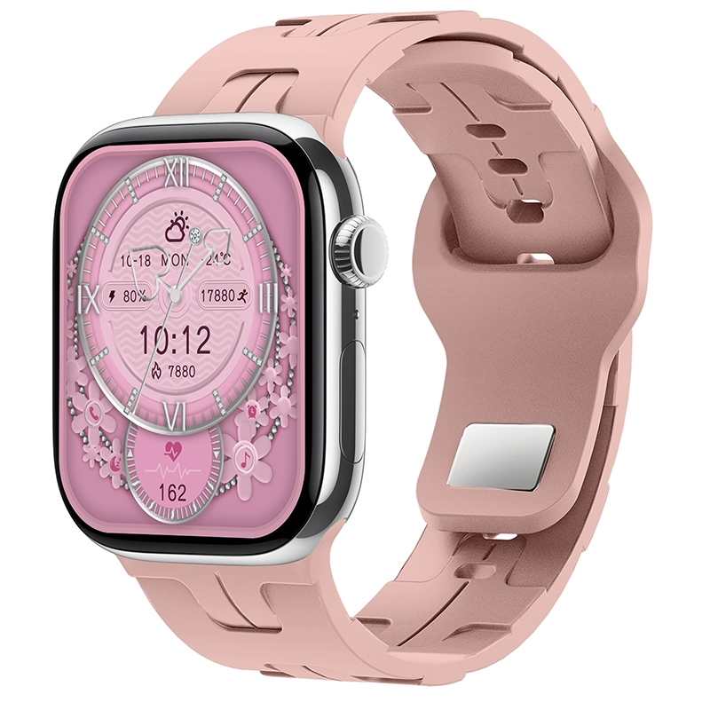 New design China manufacture digital bluetooth smart watch with heart rate blood pressure blood oxygen monitoring for senior adult healthcare SM11