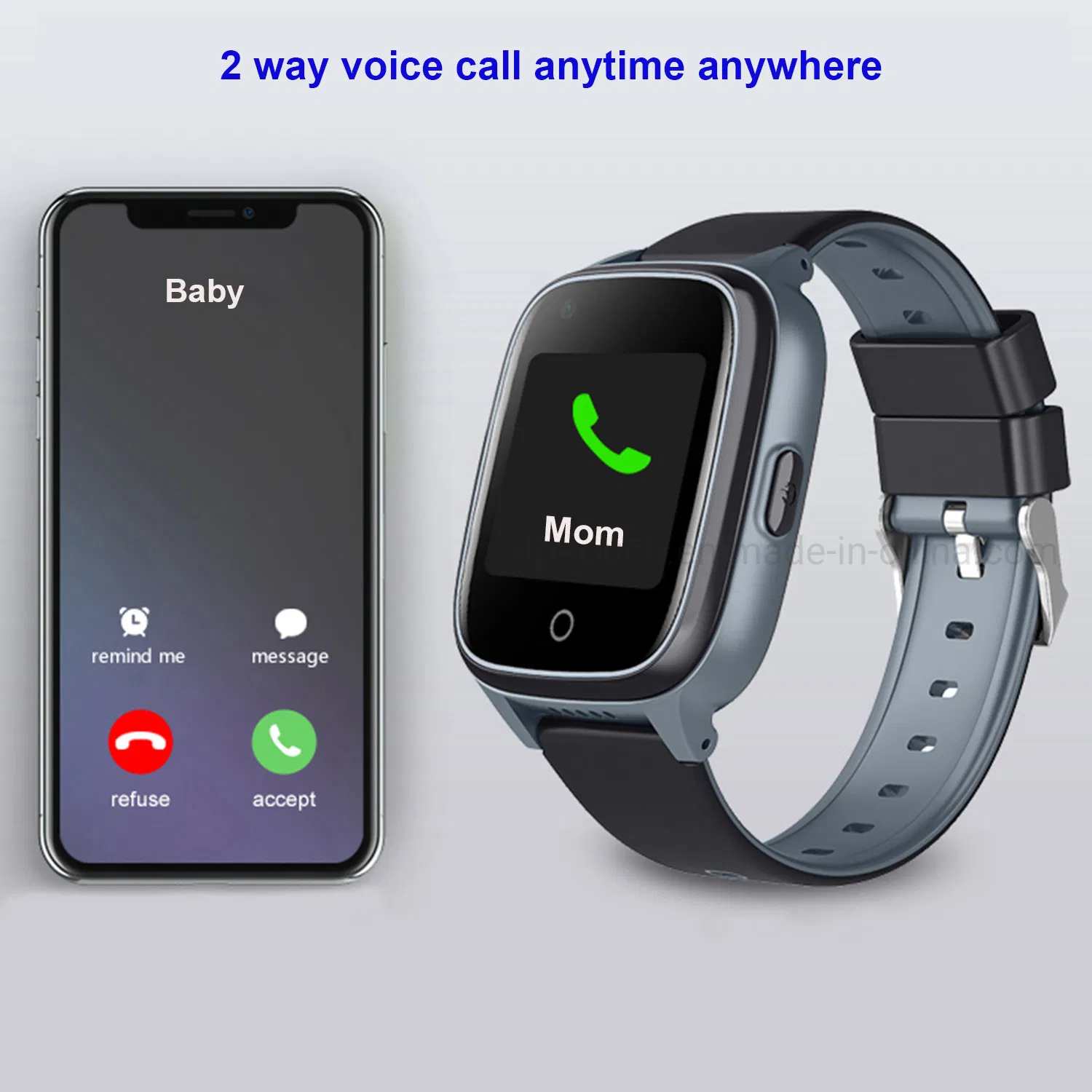 Newest 4G IP67 Waterproof Security WiFi Anti Lost Video Call Children Kids Smart GPS Tracker Watch for Global Tracking Location D31U