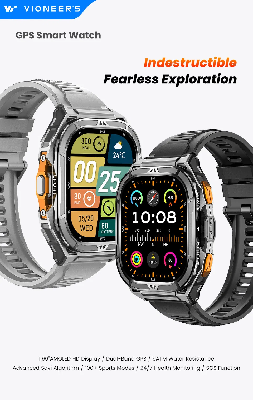 Smartwatch X5 Display 1