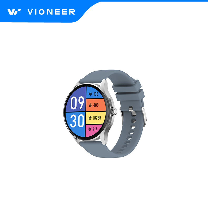Vioneer ECG PPG SpO2 Heart Rate Blood Pressure Respiratory Training Multiple Sports Monitoring Bluetooth Smart Watch E03