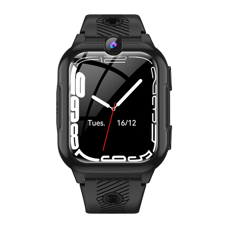 Top quality China manufacture 4G IP67 waterproof kids safety smart GPS tracker watch with live map monitoring SOS panic button video call class mode D36C