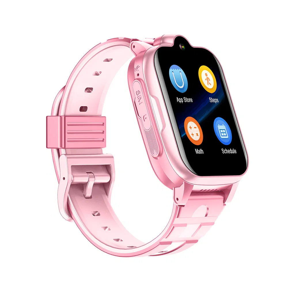 New launched China factory 4G IP67 waterproof parental control kids GPS tracker watch with two way video call for personal security D36Pro