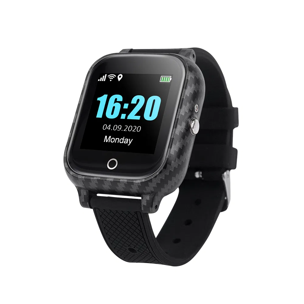 New Arrival GPS Location Tracking with Body Temperature Sensor Thermometer Smart Phone Watch