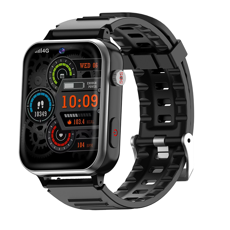 OEM Anti-Fall GPS Smart Watch Video Camera for Elderly with Health Monitoring Support Sdk Protocol Custom