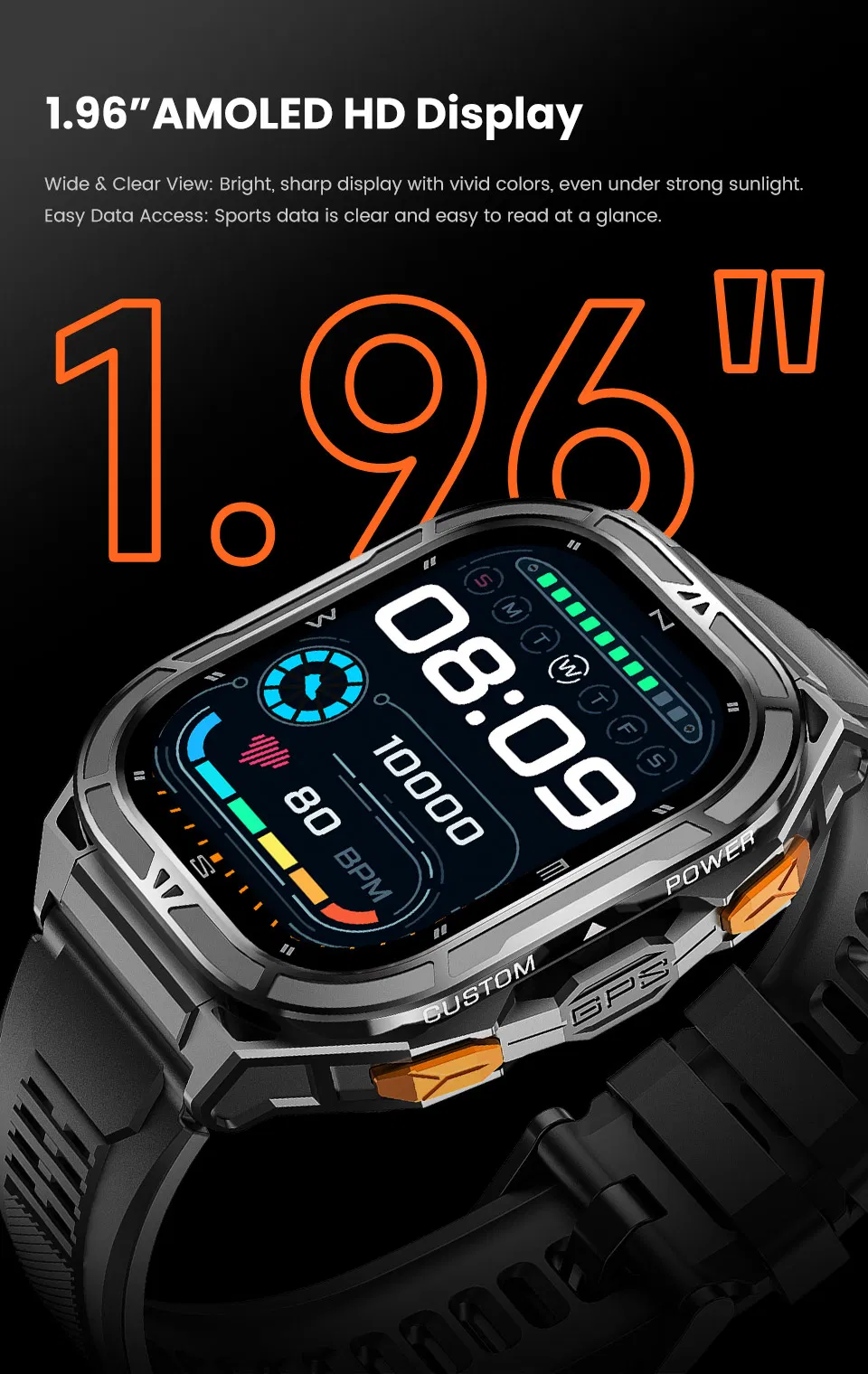 Smartwatch X5 Display 2