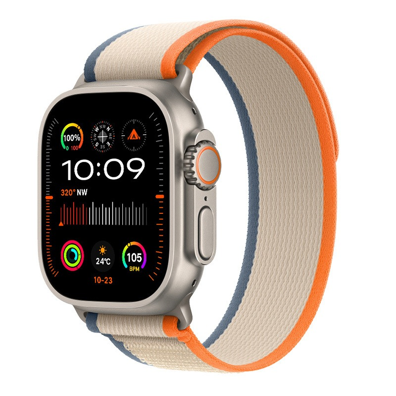 2024 The Latest IP67 Waterproof Bluetooth Smart Watch with Heart Rate Blood Pressure Body Temperature Monitoring HK9 Ultra2