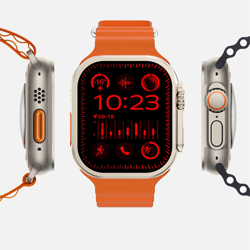 Calendar Calculator Digital Watch T900 Ultra Health Monitoring Sports Wristband Ultra 2 T900 Ultra 2 Smart Watch with Game