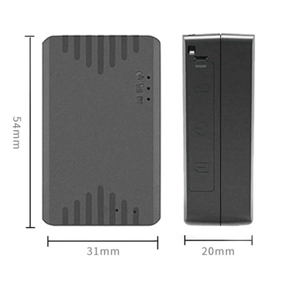 2025 new China factory 4G mini strong magnetic GPS tracker device for car vehicle with realtime tracking remote upgrate Geo-fence low voltage alarm T404