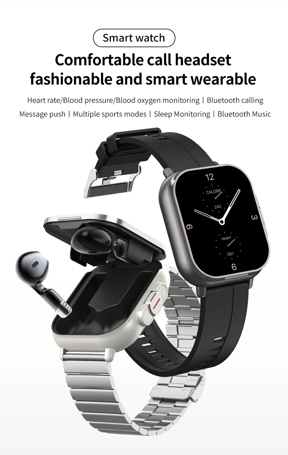 Advanced Amoled Smartwatch 2024