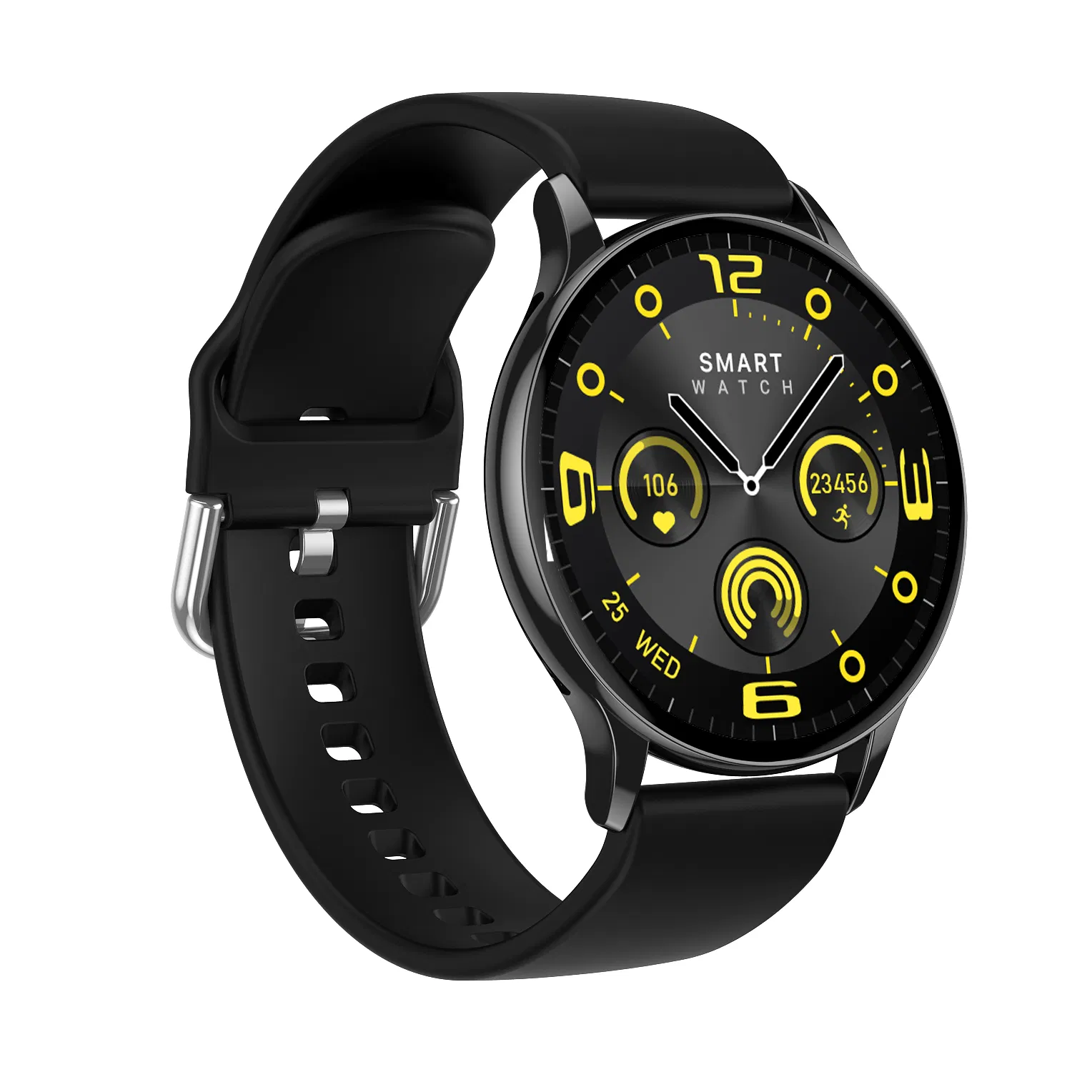 New developed China factory IP67 waterproof round screen smart bluetooth watch with heart rate blood pressure monitoring for senior fitness CY29