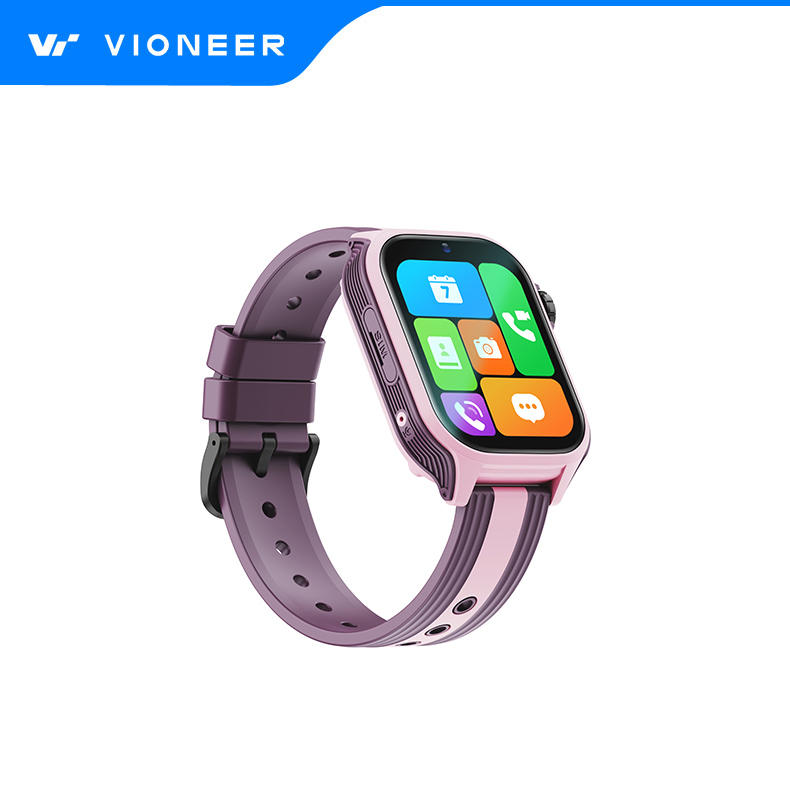 Vioneer Global 4G LTE Multiple High Precise Tracking Safe Zone History Playback 24 Hours Safeguard Child GPS Phone Watch