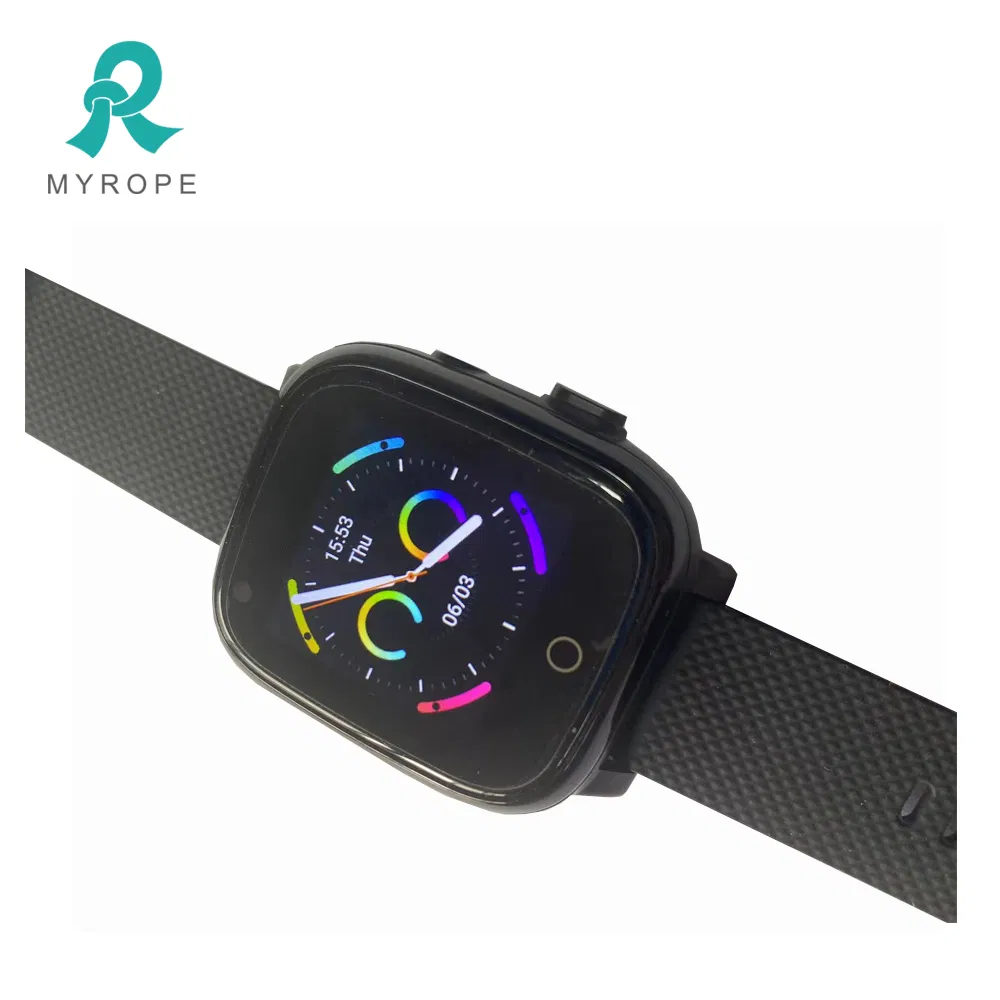 Two-Way Communication Lbs WiFi Location Elderly People with Simcard 4G GPS Tracker Smart Watch