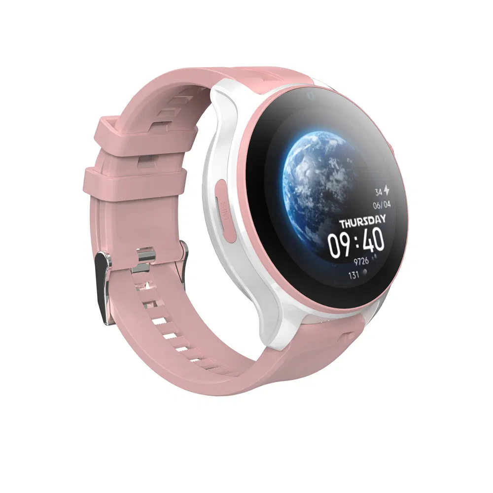 Hot selling China manufacture IP67 waterproof parental control kids smart GPS tracker watch with rotation menu button SOS panic button video call class mode D42