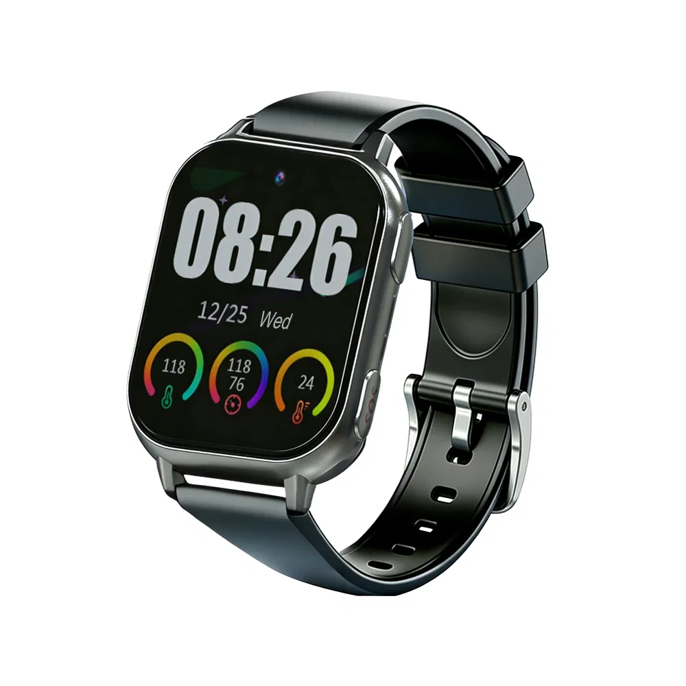 2026 new IP67 waterproof 4G elderly smart GPS Watch with HR/BP/SPO2 monitoring Fall detection SOS button D44