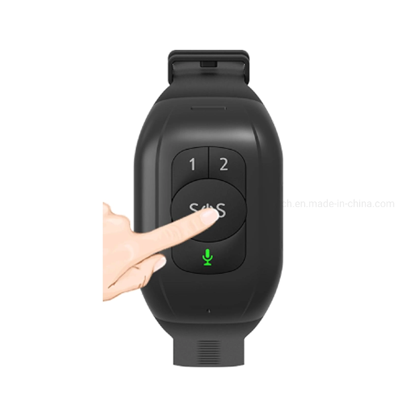 New Trendy 4G LTE Body Temperature Elderly Smart Security GPS Tracker Watch with Fall Alarm removal detection heart rate blood pressure Y6T
