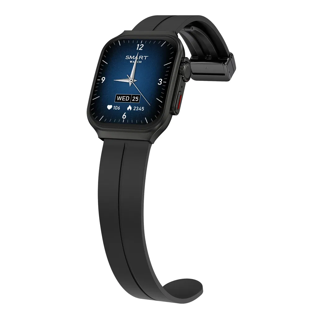 Waterproof Smartwatch for Fitness Tracking and Heart Rate Monitoring