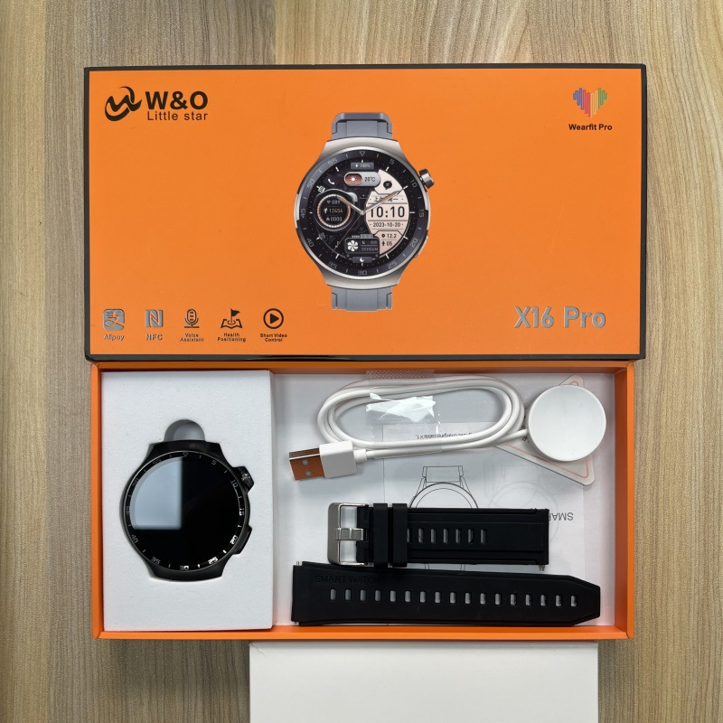 Smart Watch Bluetooth Call Heart Rate Oxygen Sleep Monitoring NFC Access Control