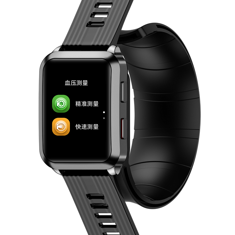 Factory Latest Air Pump Airbag Type True Blood Pressure Test Function Health Detection Smart Bracelet for The Elderly