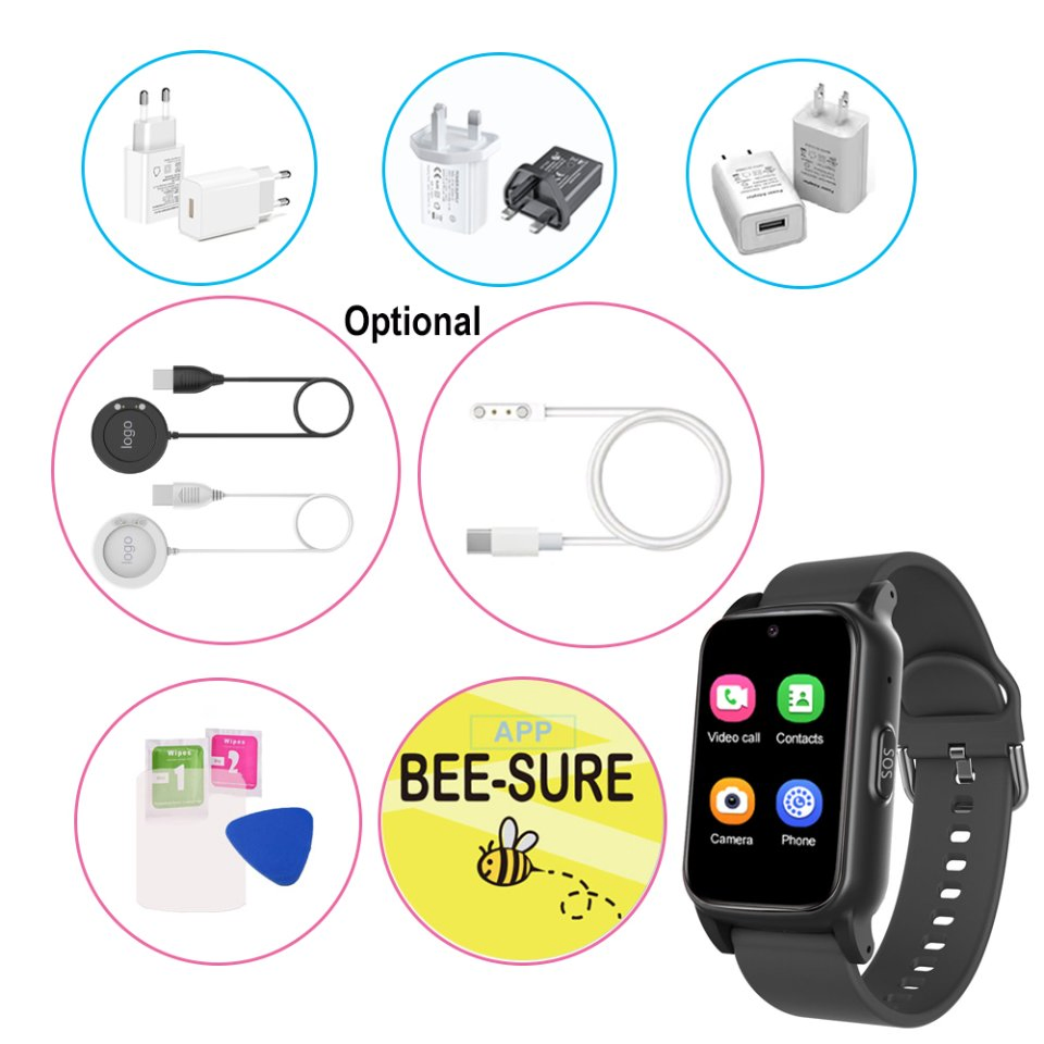 Best factory supply 4G promotion gift boy girl safety GPS tracking Smart Watch with realtime location monitoring SOS panic button Y6C