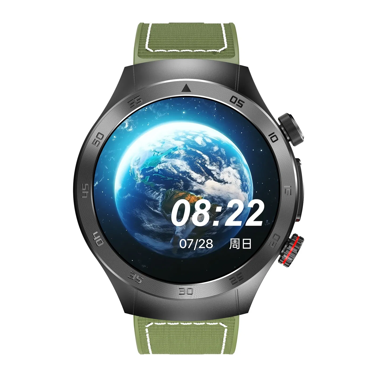 Respiratory Training, Heart Rate, Blood Pressure Sleep Monitoring, Sedentary Reminder Smartwatch