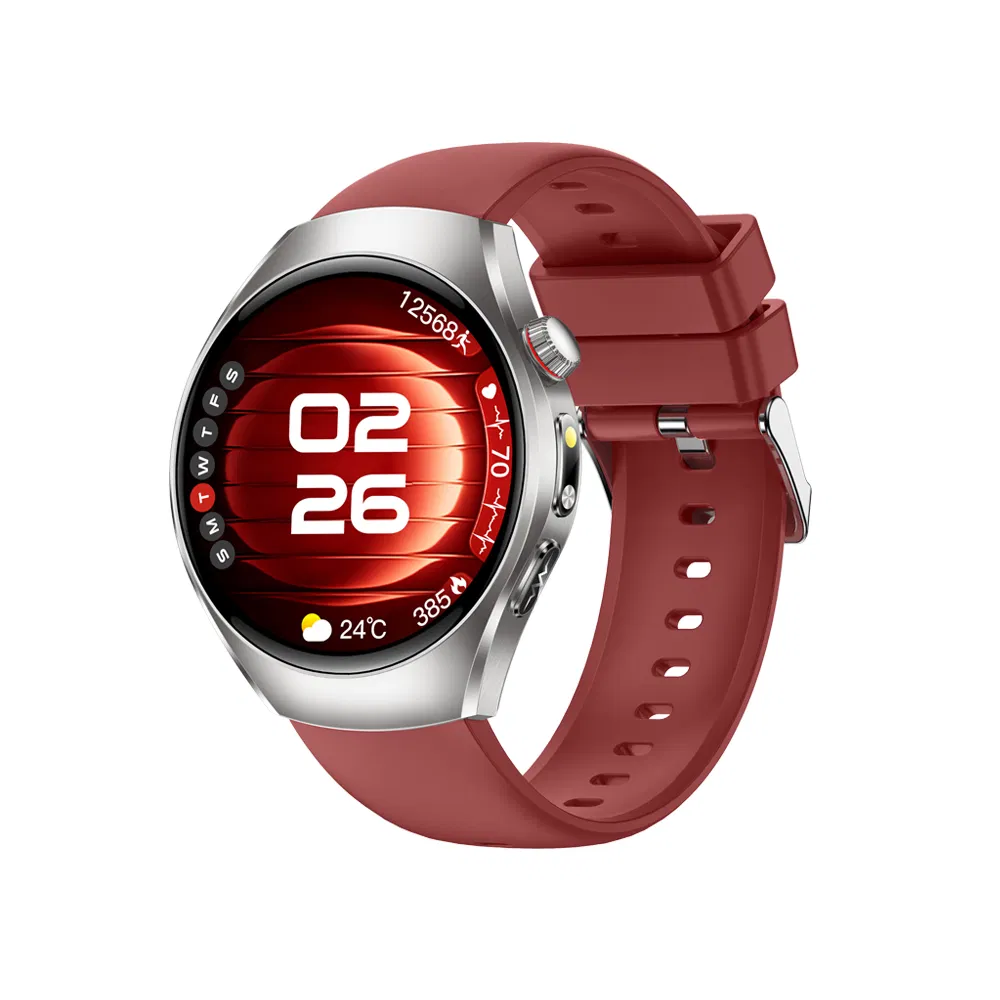 2026 Best IP68 waterproof digital BT Smart Watch ECG SOS emergency call with heart rate blood pressure monitor for senior healthcare E460