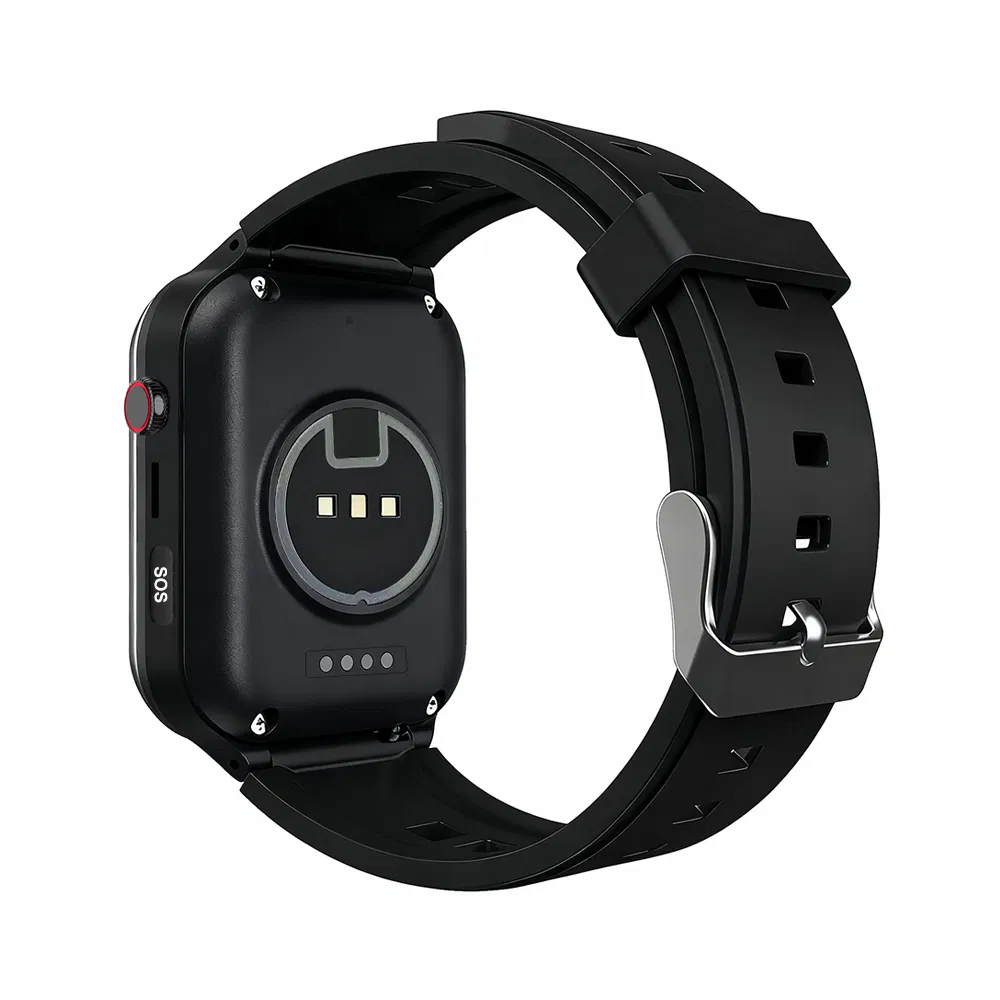 Best quality China manufacture 4G IP67 waterproof senior healthcare smart GPS watch tracker with HR BP SPO2 Thermometer fall down detection D44S