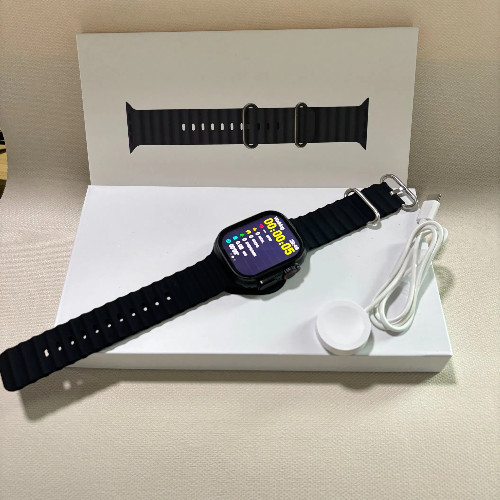 Smart Watch Fall/Car Accident Detection Sos Emergency Contact Ocean Strap Health Butler Smart Watch