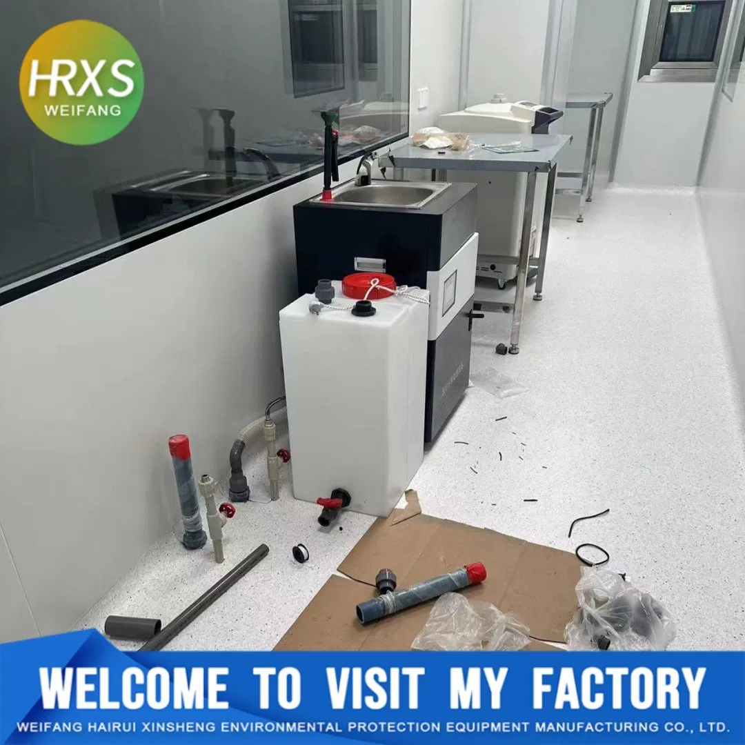 Biotechnology Lab Wastewater Purification Device: Sterilization &amp; Pollutant Degradation