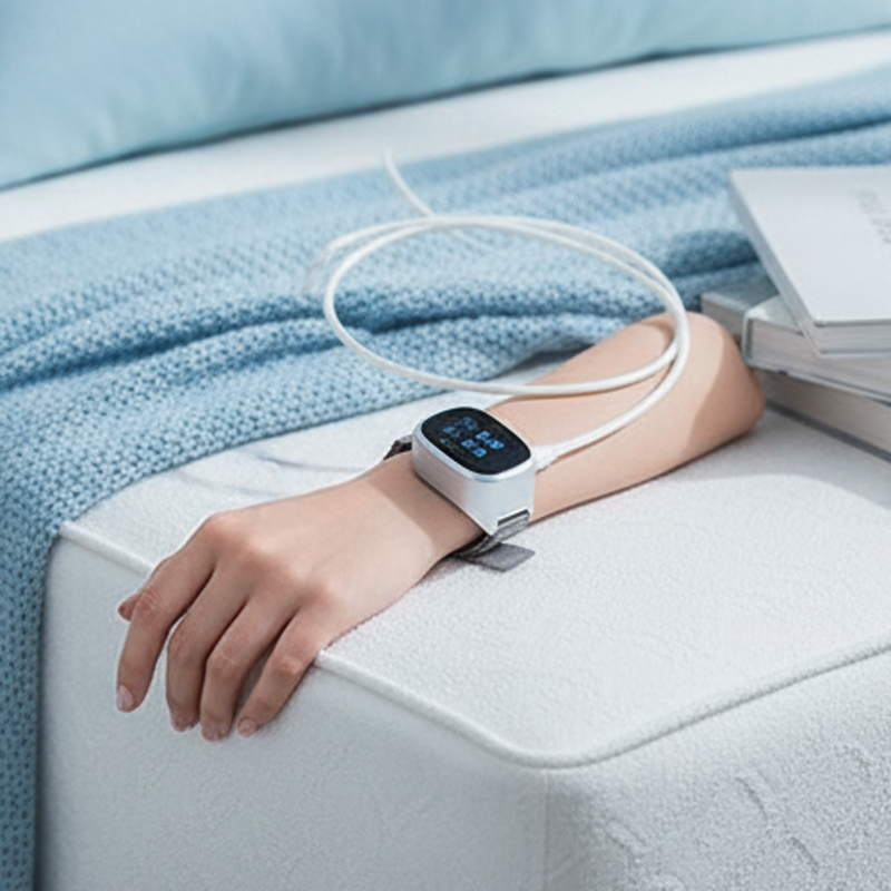 Smart Laser Technology Watch for Diabetes and Brain Health Monitoring