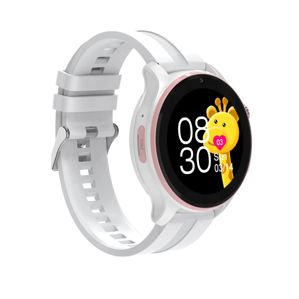 New developed China manufacture 4G IP67 waterproof gift kids smart GPS watch tracker with rotation menu button realtime Google Map location D42