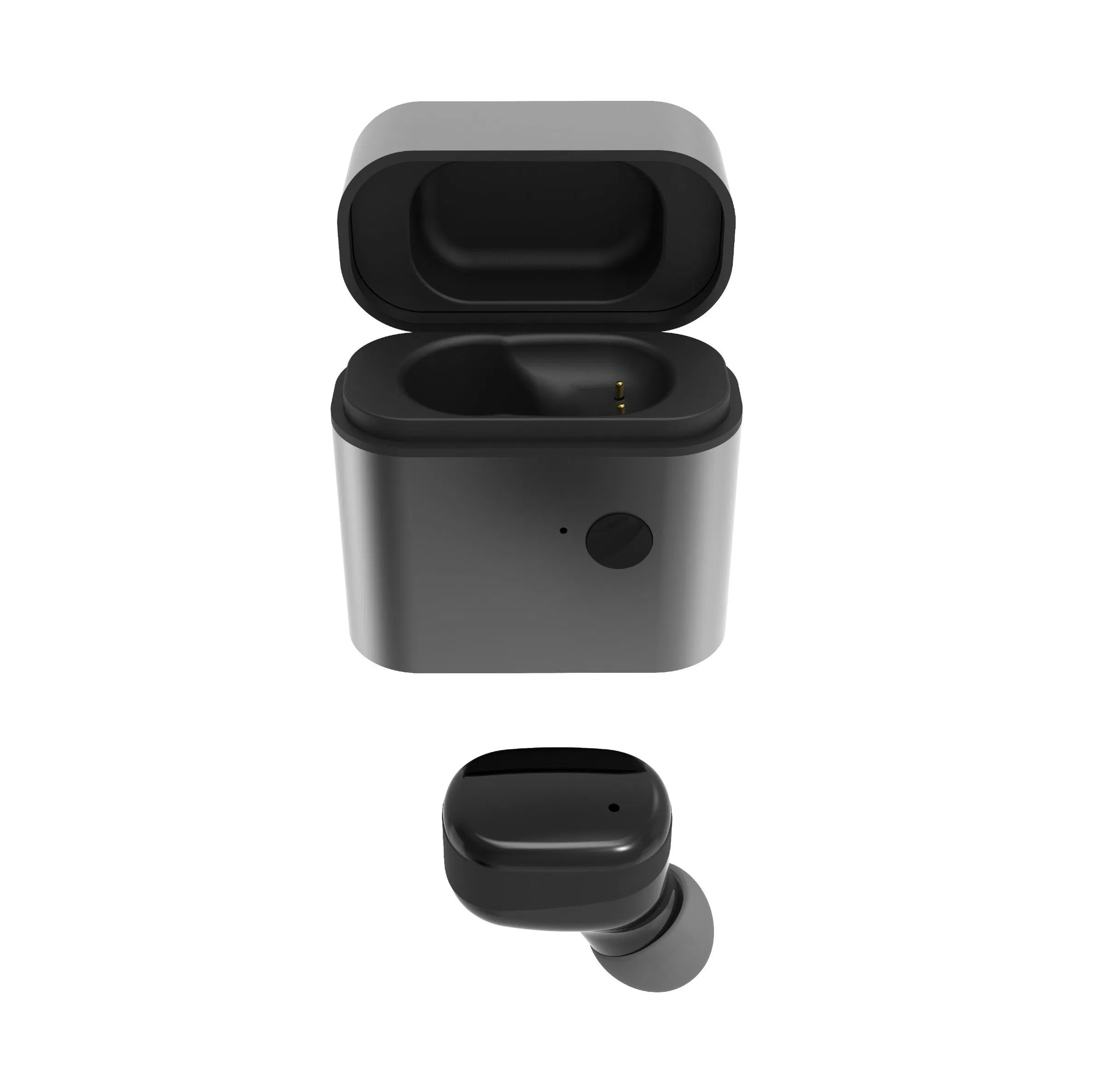 Digital Single in-Ear Hearing Amplifier with Bluetooth 5.3 and Environmental Noise Control for Enhanced Senior Auditory