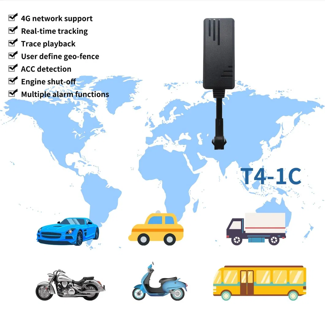 4G Mini Wired Smart GPS Tracker