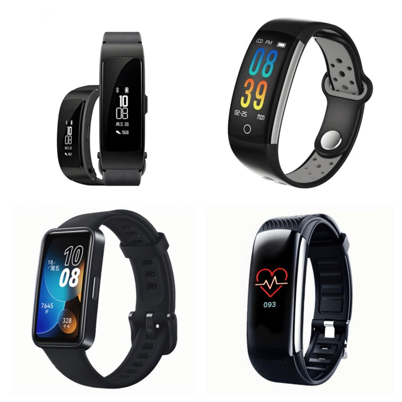 New Arrival 1.14 TFT Screen Bt Calling Headset Smart Bracelet 2 in 1 Smart Watch with Headphone Sport Smart Talk Band CE