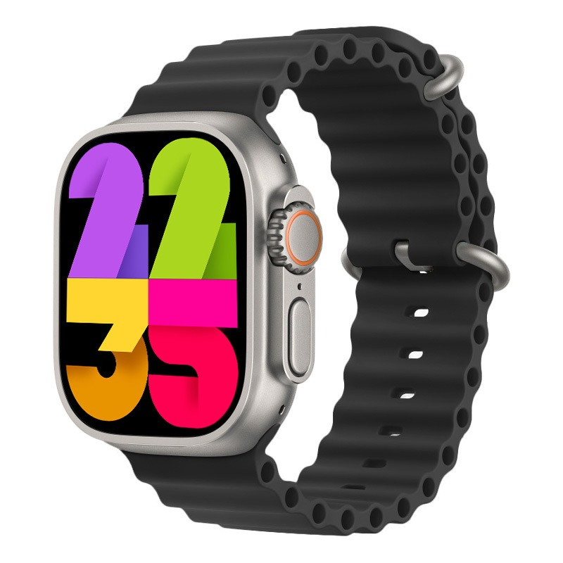 2024 The Latest IP67 Waterproof Bluetooth Smart Watch with Heart Rate Blood Pressure Body Temperature Monitoring HK9 Ultra2