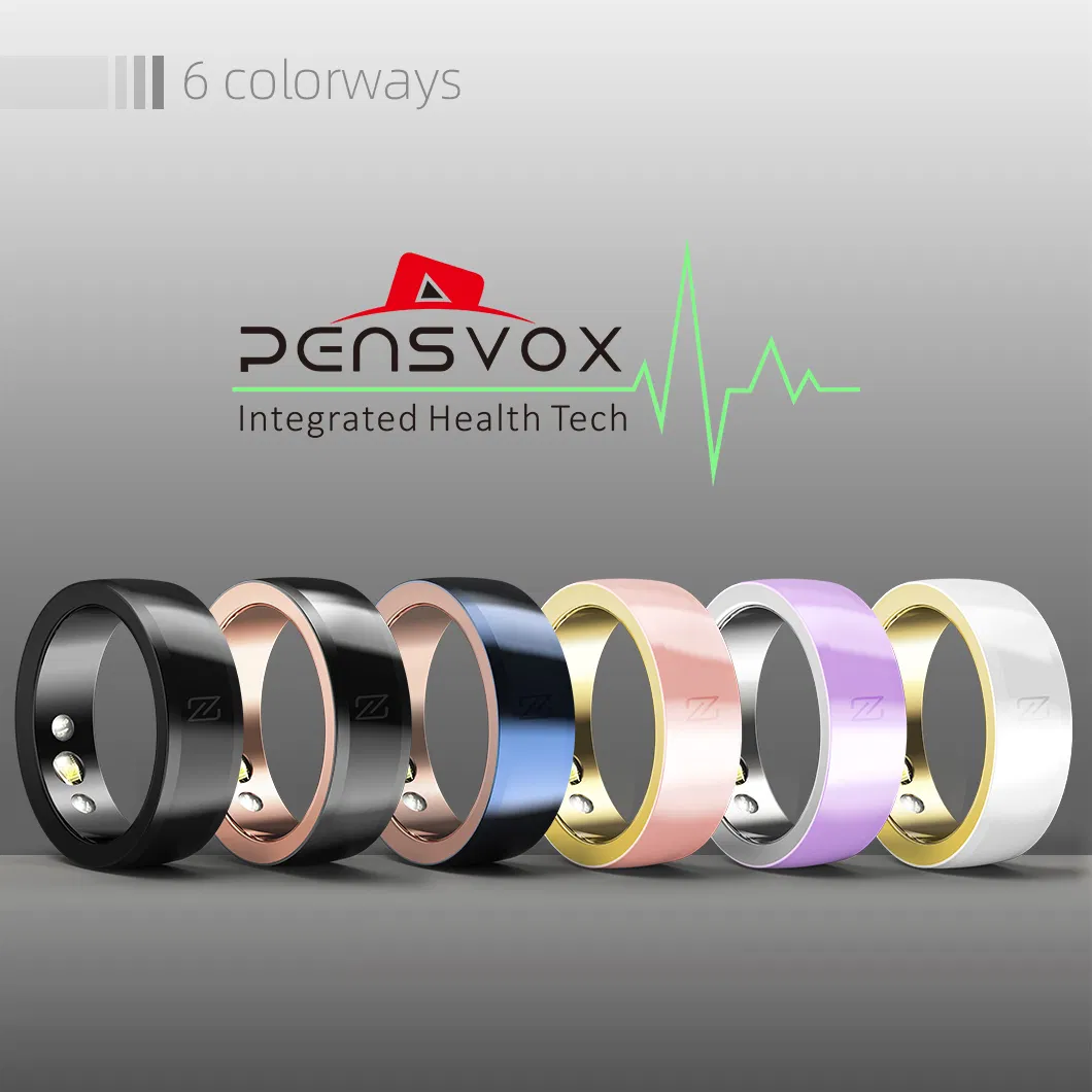 Wireless Charging Smart Health Ring for Bluetooth Medical Alert Devices