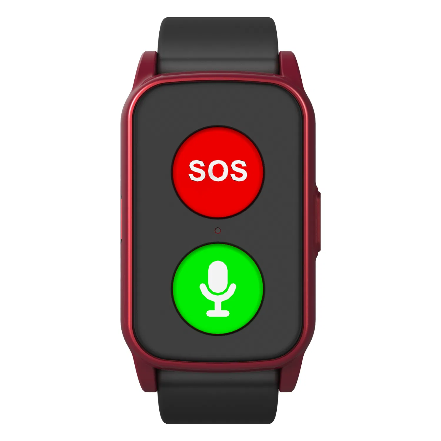 GPS Smartwatch for Elderly with Sos Voice Button 4G Portable Emergency Smart Watch for Elderly