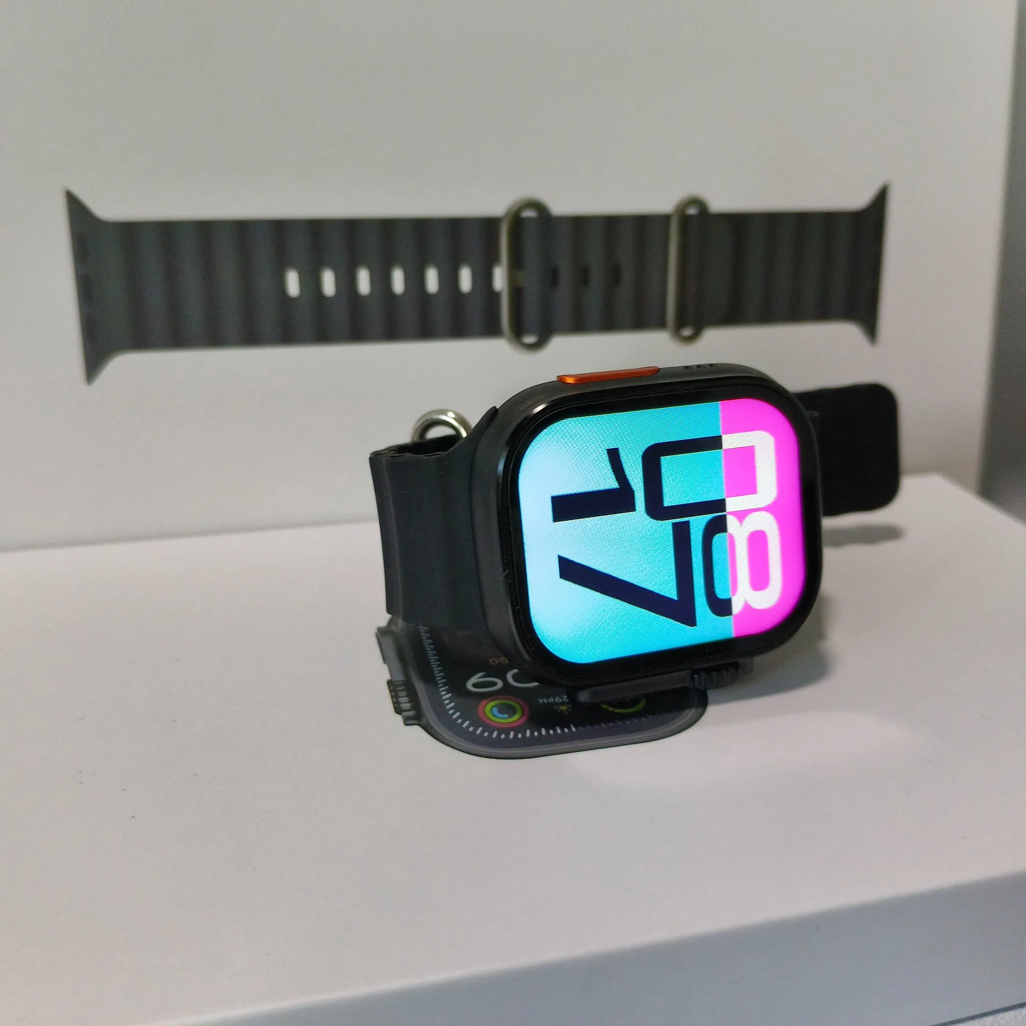 The 2025 Best-Selling AAA+++ High-Quality Smartwatch Ultra 2 1: 1 Enables Functions Such as Blood Pressure Oxygen Monitoring and Health Weekly Reports