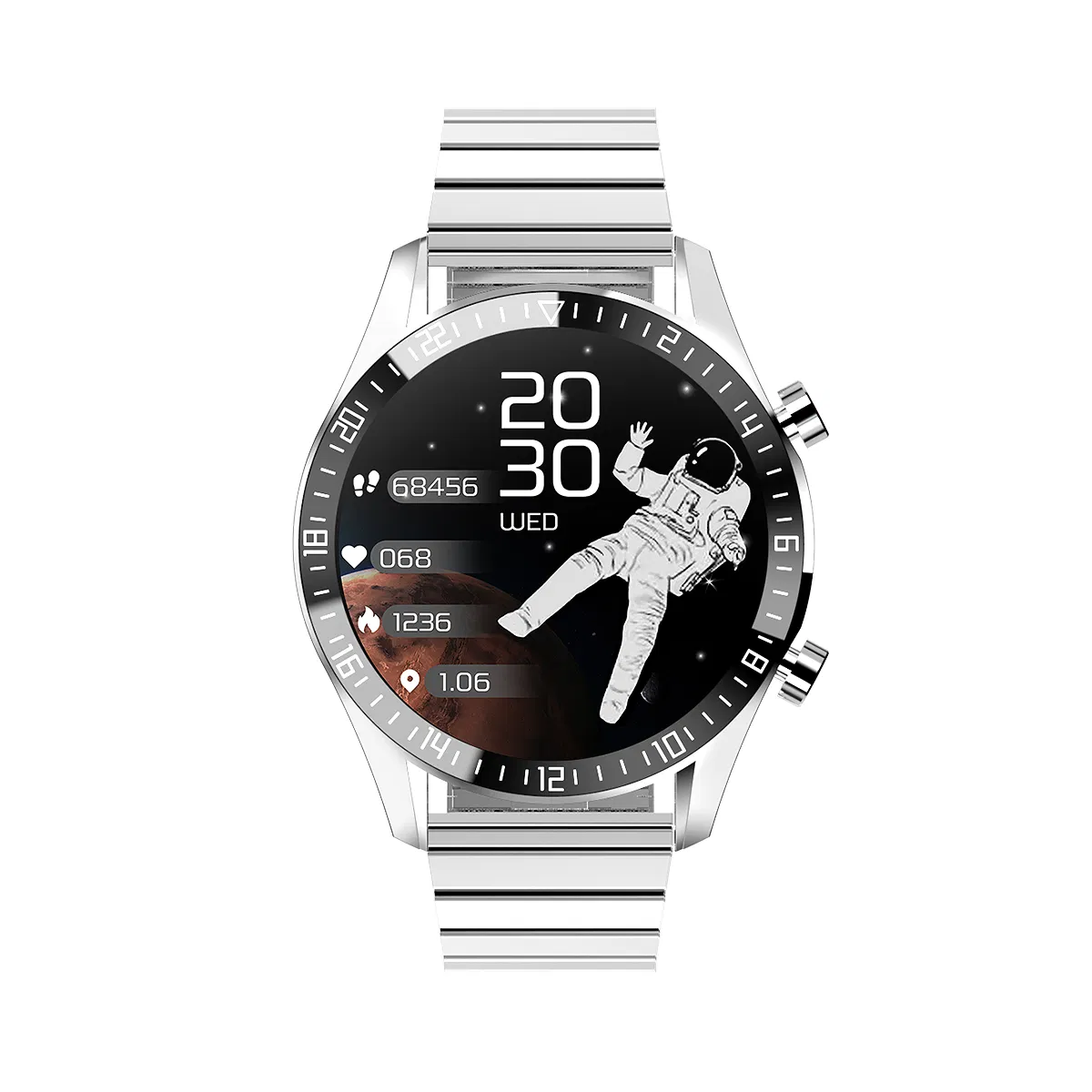 New Fashion Mens Smartwatch Call Heart Rate Monitoring Music Control Waterproof Sports