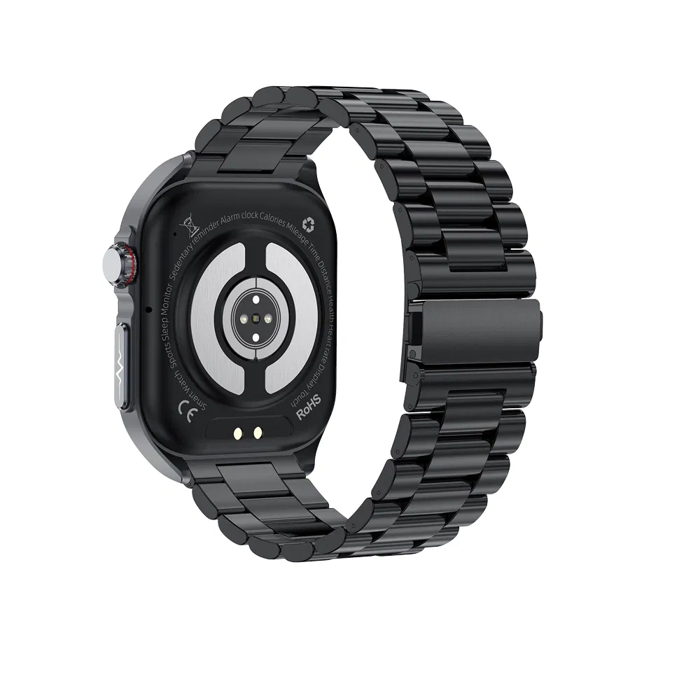 New developed China factory IP68 waterproof digital elderly smart bluetooth bracelet with heart rate blood pressure blood oxygen blood glucose monitor E585