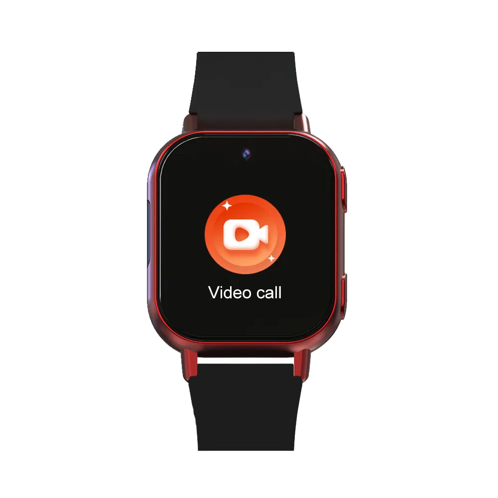 2026 new IP67 waterproof 4G elderly smart GPS Watch with HR/BP/SPO2 monitoring Fall detection SOS button D44